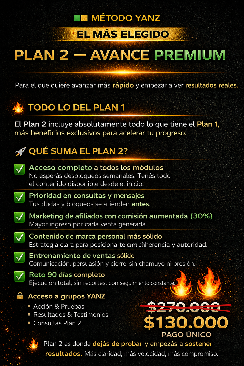 PLAN AVANCE + INTENSIVO 90 DIAS